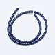 Filo di Perle lapis lazuli naturali  G-E444-23-4mm-2