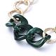(vente de bijoux fêtes d'usine) colliers de chaîne NJEW-JN02801-04-3