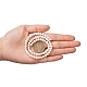 Perle coltivate d'acqua dolce perla naturale PEAR-D039-1-6