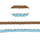Braided PU Leather Cords LC-S018-10M-3