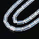 Гальванизируйте прозрачное стекло бисер нитей EGLA-T023-02-F03-3