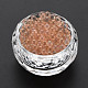 Bricolage 3 d art d'ongle de mini perles de verre de décoration MRMJ-N028-001B-B13-3