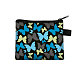 Clutch-Taschen aus Polyester mit Schmetterlingsmuster PAAG-PW0016-16B-1
