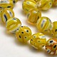 Round Millefiori Glass Beads Strands LK-P003-02-3