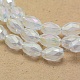 Perles en verre electroplate EGLA-G023-M-AB01-1