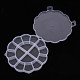 Caja de almacenamiento de plástico transparente con forma de girasol CON-YWC0003-01-4