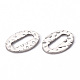 Hammered 201 Stainless Steel Linking Rings STAS-T052-17P-2