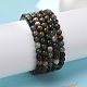 Natürliche Indische Achat Perlen Stretch-Armbänder&nbsp;BJEW-K212-A-010-2