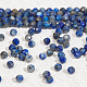 Beebeecraft 2 brins de perles de lapis-lazuli naturel G-BBC0001-33-4