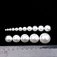 Cabujones de perlas de imitación de plástico ecológico X-MACR-S283-03P-27-3