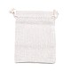 Bolsas de almacenamiento de tela de algodón de navidad ABAG-M004-02C-2