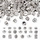 Perline europee in lega di stile tibetano 100 pz 20 stili TIBE-TA0001-27-1