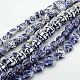 Mixed Styles Handmade Blue and White Porcelain Ceramic Beads Strands PORC-L018-03-1