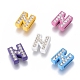 Charms a lettere strass X-ZP14-N-1