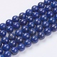 Natural Lapis Lazuli(Filled Color Glue) Beads Strands X-G-K269-02-8mm-1