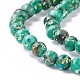 Assembled Natural Imperial Jasper & Synthetic Opal Beads Strands G-K317-A19-01-3