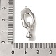 Латунь раз по сравнению с застежками KK-K389-007P-3