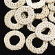 Reed caña hecha a mano / anillos de unión de ratán tejidos WOVE-T005-07B-1