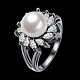 Eleganti anelli di barretta della perla della copertura dell'ottone RJEW-BB23131-6-7