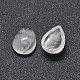 Cabochons en cristal de quartz naturel G-O175-22-18-2