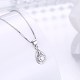 Trendy 925 Sterling Silver Pendant Necklaces NJEW-BB22416-3