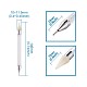 Bolígrafos de pedrería de acrílico para uñas MRMJ-TA0001-08B-8