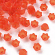 Transparent Acrylic Beads Caps PL543-3-1