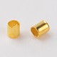 Brass Crimp Beads E001-NFG-2