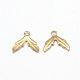 Yellow Gold Filled Leaf Charms KK-A130-03-1