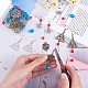 DIY Sailor's Knot Earring Making Kit DIY-SZ0009-68-3
