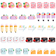 SUNNYCLUE 100Pcs 10 Styles School Cabochons Resin Slime Charms Back to School Supplies Pencil Eraser Blackboard Ruler 3D Cabochons for Embellishments Flat Back Scrapbooking Deco Hair Clips DIY Crafts CRES-SC0002-39-1