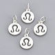 925 Sterling Silber Charme STER-T002-44S-09-1
