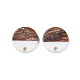 Risultati per orecchini a bottone in resina e legno di noce X-MAK-N032-003A-B02-4
