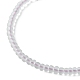 Bracciale da donna con perline intrecciate con semi di vetro BJEW-JB09657-4