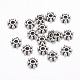 Tibetan Style Alloy Daisy Spacer Beads LF0991Y-AS-RS-1