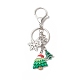 Schlüsselanhänger aus Kunstharz mit Weihnachtsmotiv KEYC-TA00010-3