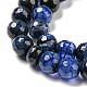 Chapelets de perles d'agate naturelle G-C082-A01-12-4