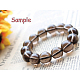 Synthetic & Dyed Crackle Quartz Beaded Stretch Bracelets BJEW-F046-01-14mm-3