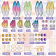 Sunnyclue kit de fabrication de boucles d'oreilles aile diy DIY-SC0022-48-2