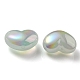 Placage uv arc-en-ciel irisé imitation gelée perles acryliques OACR-C007-08C-2
