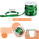 Pandahall Elite 8 рулон 8 цвета экологически чистые пластиковые бусины с пайетками PVC-PH0001-27-2