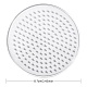 Plaques en plastique abc ronds plats utilisés pour les perles à repasser 5x5mm diy DIY-YW0008-18-2