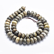 Natural Fossil Coral Beads Strands G-K256-10D-2