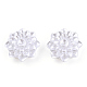 Cabujones de perlas de imitación de plástico ABS SACR-T015-11-01-4