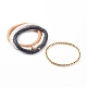 Set di braccialetti con perline elasticizzati BJEW-JB06177-01-1