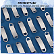UNICRAFTALE 38.5mm Curved Rectangle Links 40pcs Stainless Steel Bar Links Stamping Blank Tags Jewelry Connectors for Bracelet Necklace Jewelry Making Hole 4x5mm STAS-PH0018-85-4