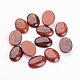Cabochons ovales de jaspe rouge naturel G-I171-18x25mm-01-2