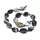 Natural Banded Agate/Striped Agate Beads Strands G-L544-013-3