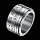 Men's Titanium Steel Finger Rings RJEW-BB18058-10-2