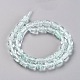 Transparent K9 Crackle Glass Beads Strands CCG-L003-A-4